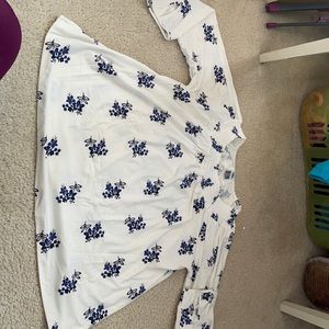 Two new without tags girl tops! Very cute and loose and pretty!